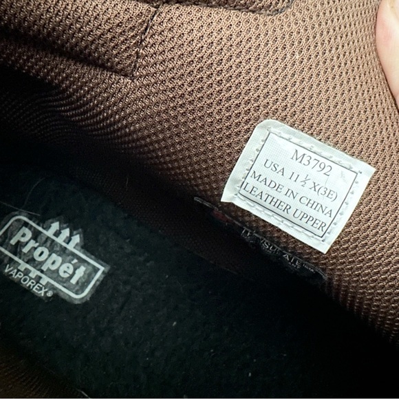 Propet Men's Blizzard Work Construction Boot, Brown/Black - 11 1/2 - Picture 5 of 6